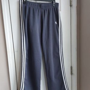 Adidas Warm Up Pants, Gray Size L